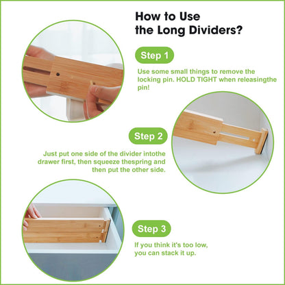 Spring-Loaded Drawer Dividers, Pair — view 9