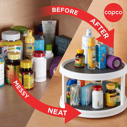 2-Tier Cupboard Turntable, 30cm — view 6