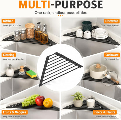 Used for spices, cups, sponges, fruit and cookware
