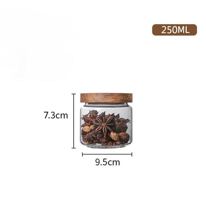 Size guide: 250ml jar, 7.3cm tall and 9.5cm across